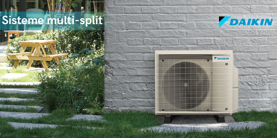Sistem multi-split Daikin MXM-A — o unitate exterioară, două unități interne
