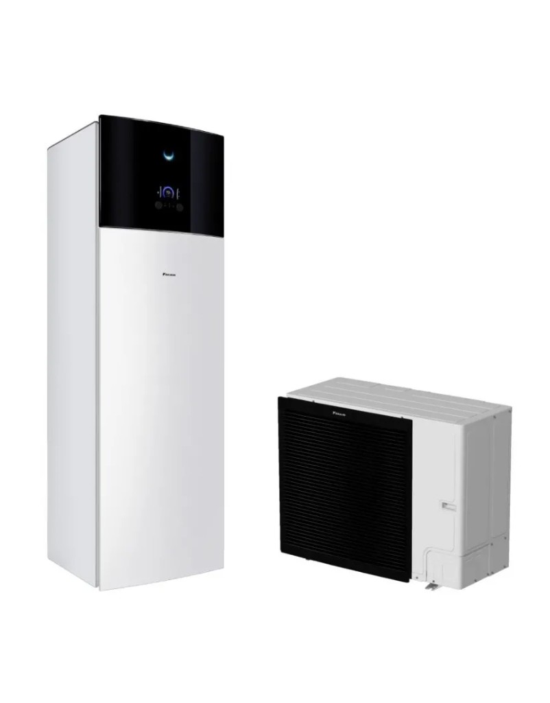 Pompă de căldură Daikin Altherma 3 R F EBVX11S23D9W cu unitate externă ERLA11DW și rezervor ACM 230L