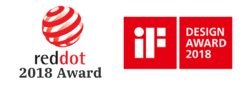 Red Dot Design Award 2018 și iF Design Award 2018