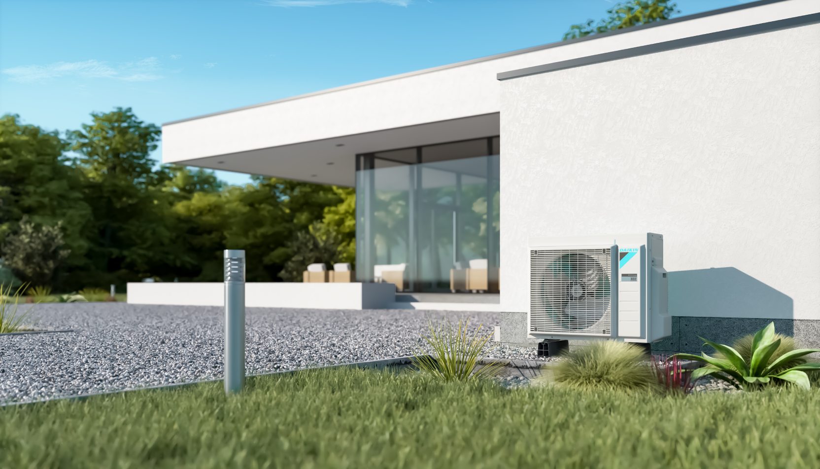 Pompă de căldură Daikin Altherma ERGA ambient exterior