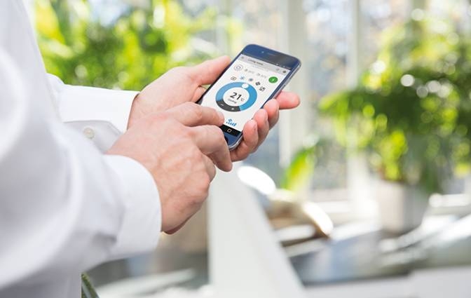 Daikin Online Controller aplicatie smartphone FDXM35F control wifi