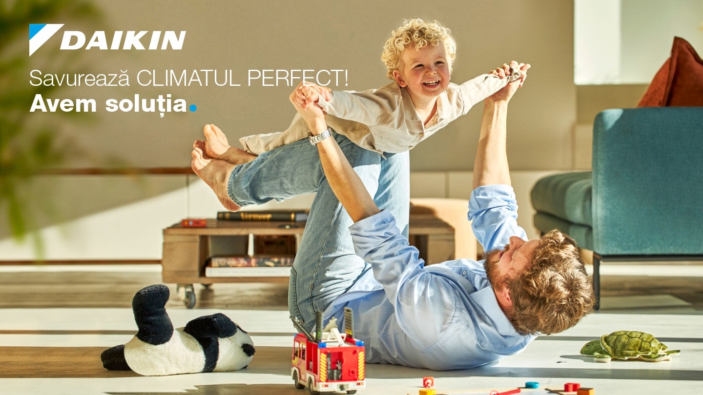Sistem dublu split Daikin Sensira 2 camere 2MXF unitate exterioara interior
