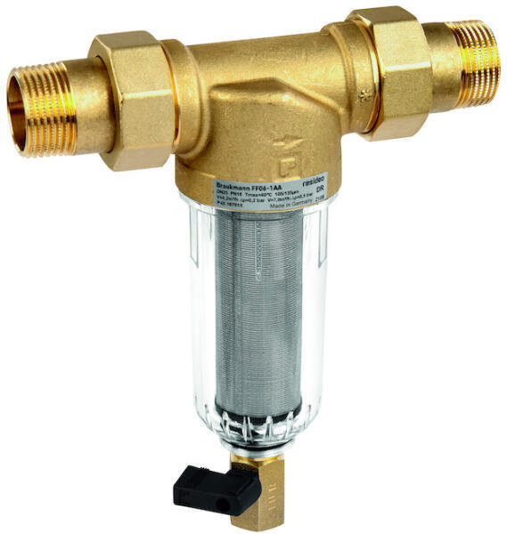 Filtru cu purjare Resideo Braukmann FF06-1/2AA 1/2 inch DN15 sită 100 microni