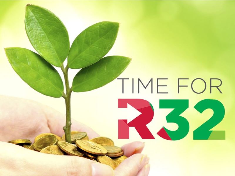 Time for R32 agent frigorific ecologic Mitsubishi Electric