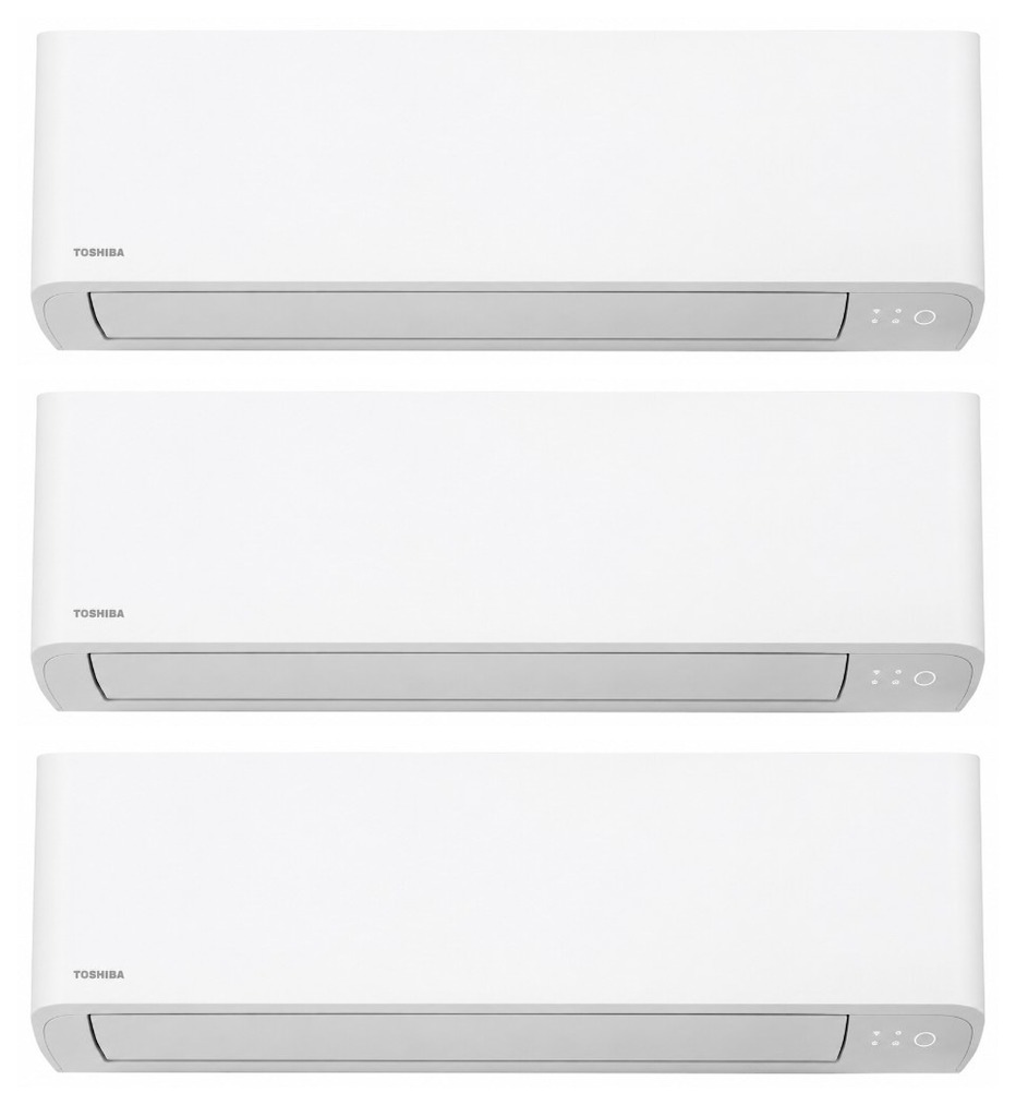 Toshiba Edge Alb — 3 unități interne