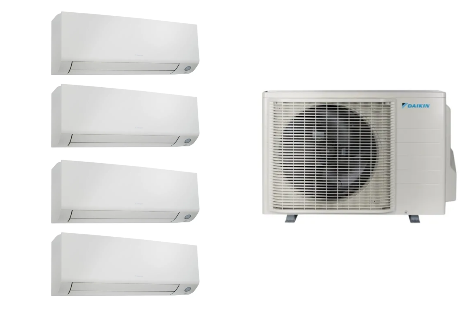 Multisplit Daikin Perfera 3xCTXM15A + FTXM35A + 4MXM68A — sistem Bluevolution