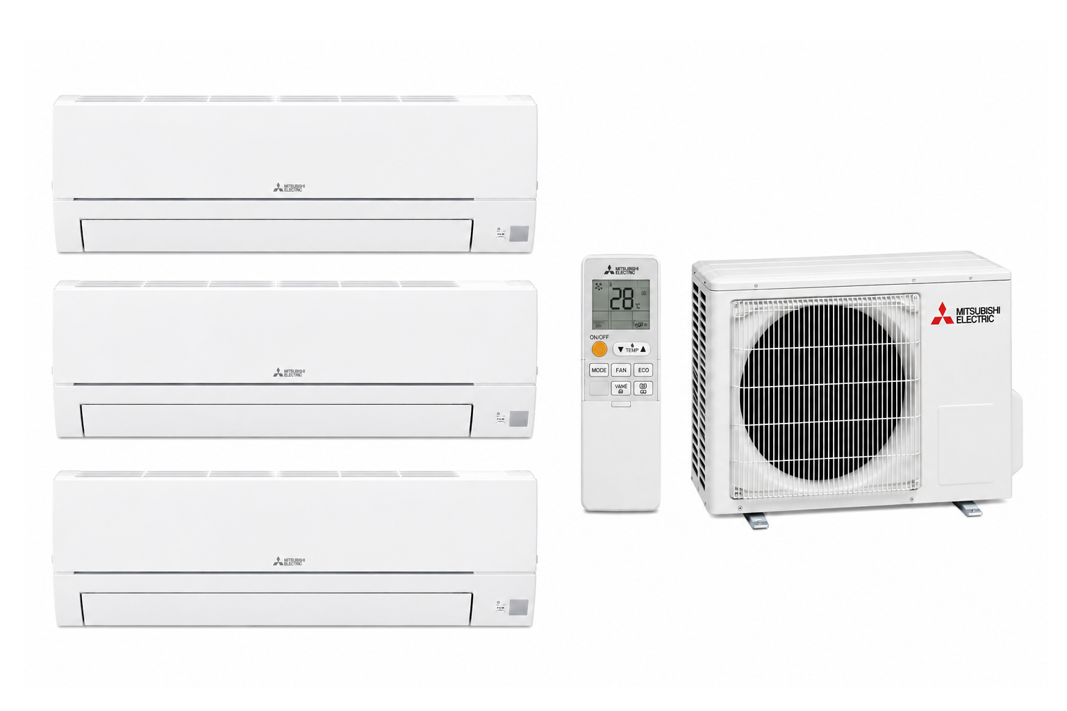 Multisplit Mitsubishi Electric MXZ-3HA50VF cu 3x MSZ-HR25VFK