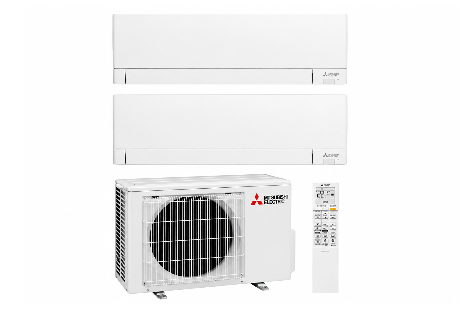 Multisplit Mitsubishi Electric MXZ-3F68VF3 cu MSZ-AY25VGKP și MSZ-AY50VGKP